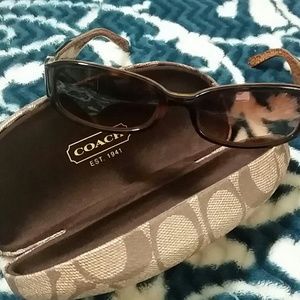 Like new COACH Sunglasses Lindsay Tortise